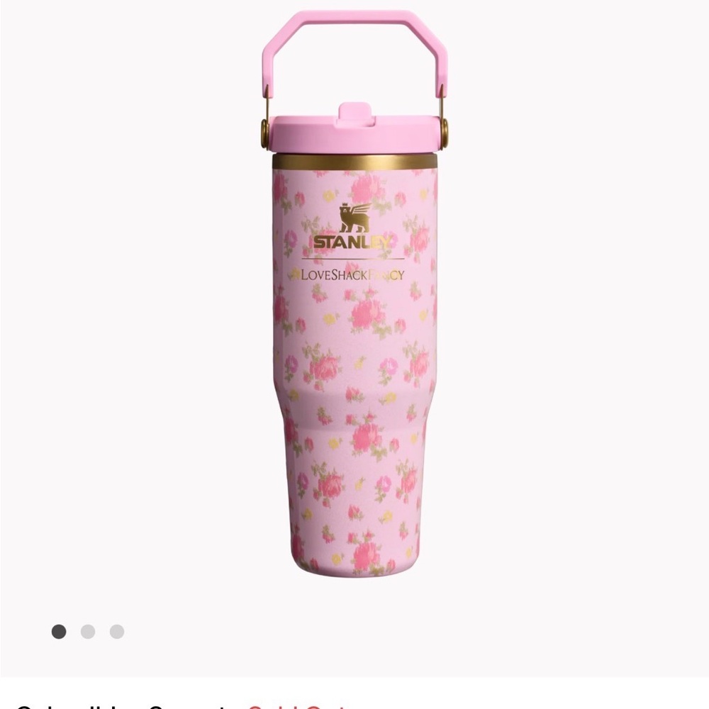 Stanley LoveShackFancy Pink Floral Thermos